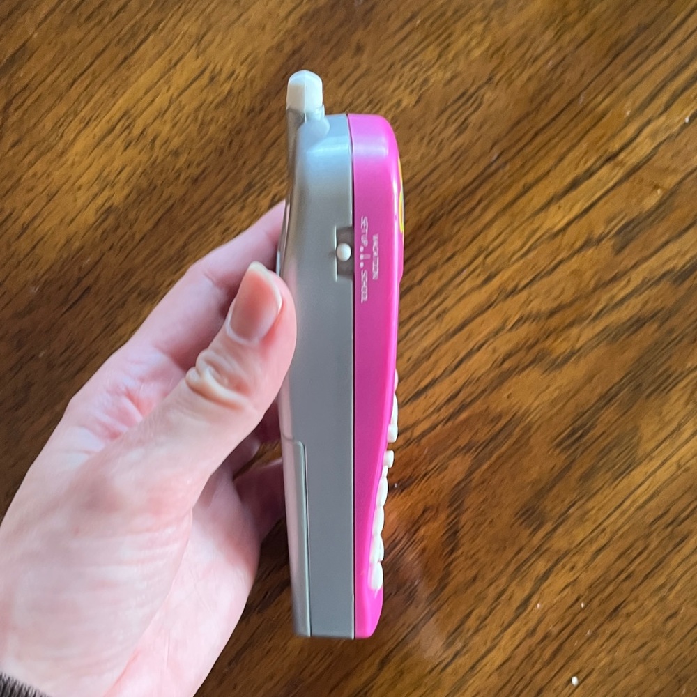 Barbie Pink Floral Toy Phone - Picture 10 of 12